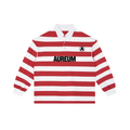 W/R AUREUM Color Block Stripe Polo Shirt