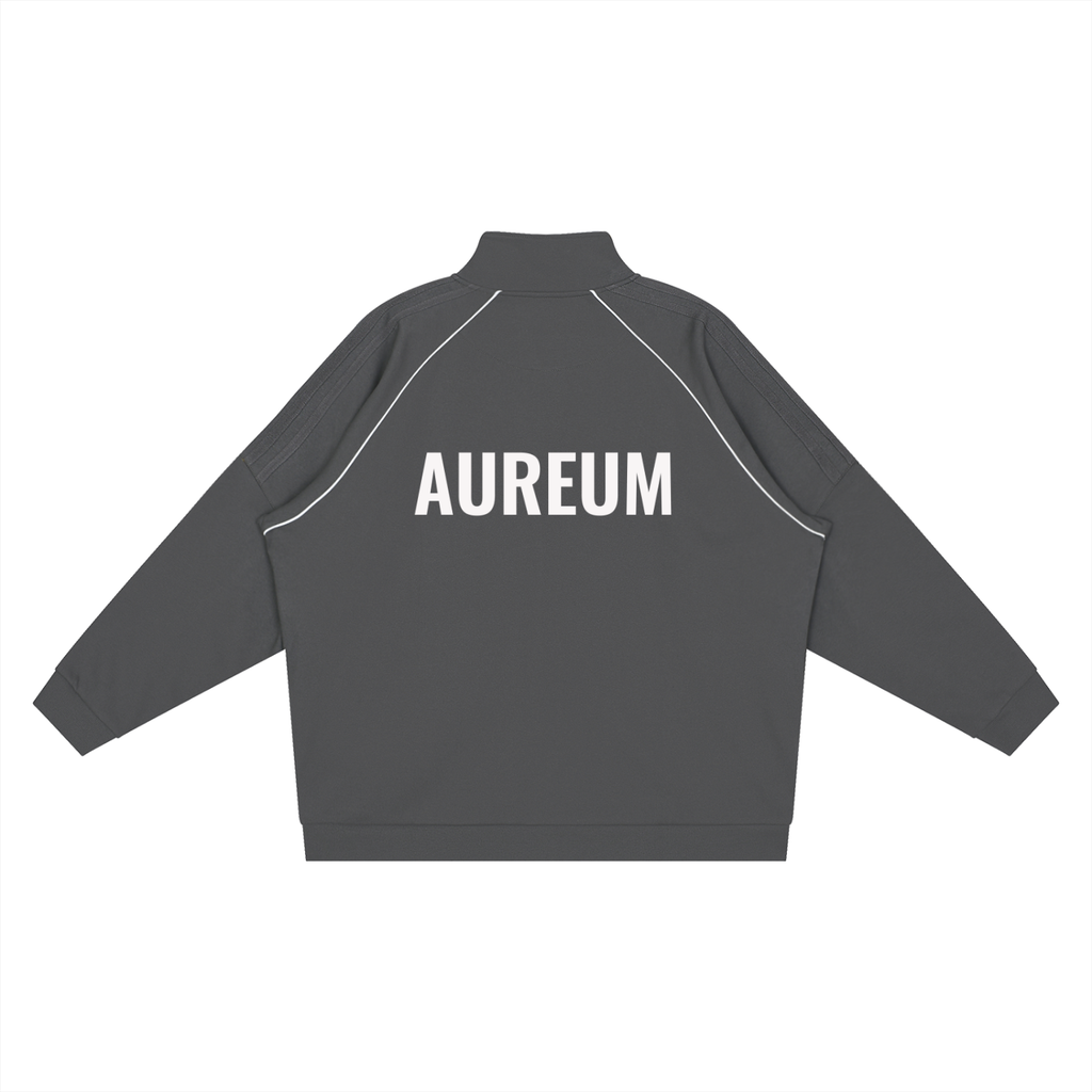 A/C Reflection Striped Raglan Sleeve  Jacket