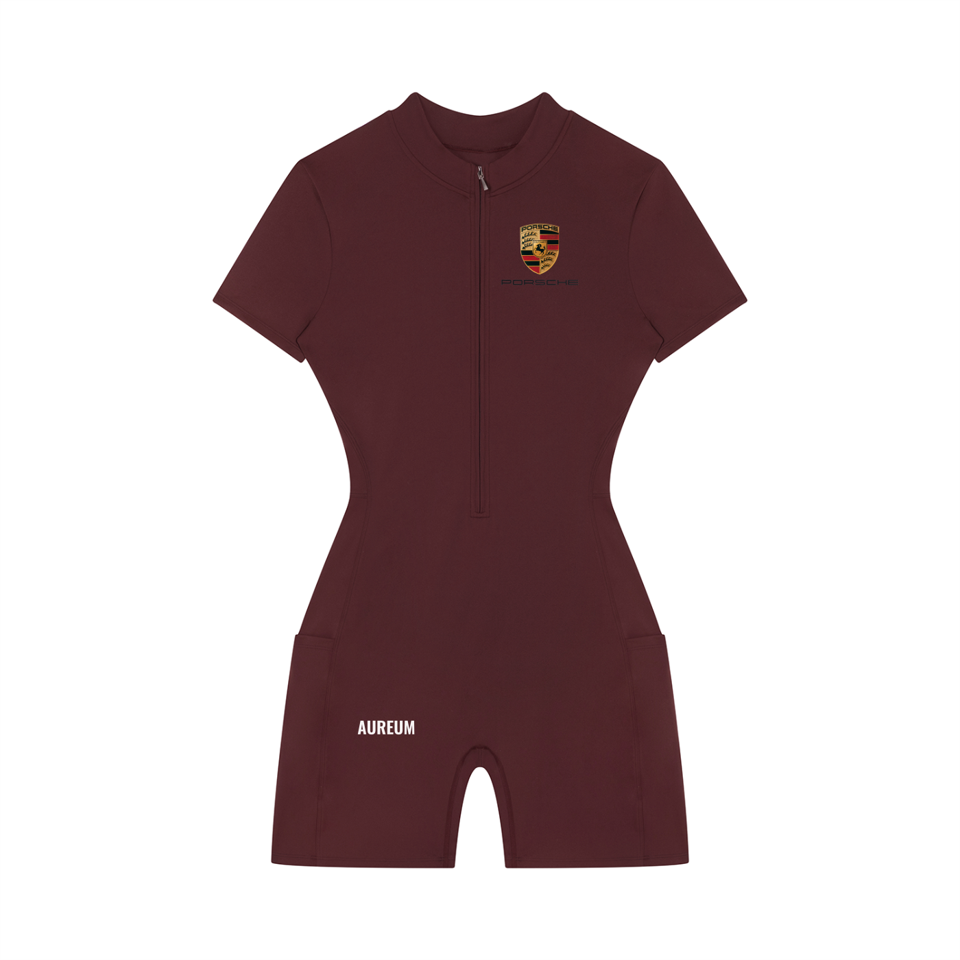 AUREUM x PORSCHE GIRL Women's Short Sleeve Romper