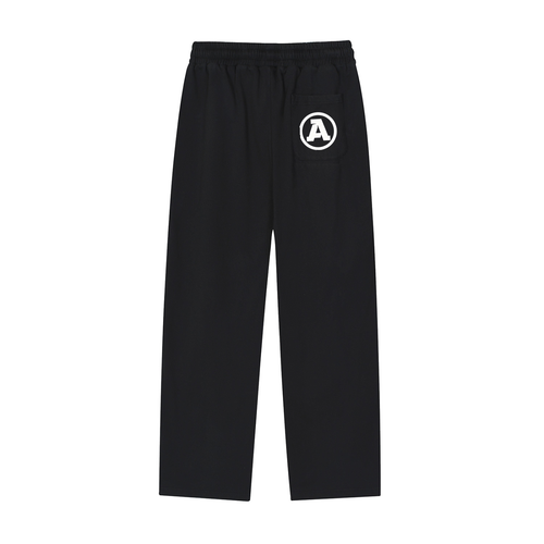 AUR-EUM Reflection Striped Straight-Leg Sweatpants
