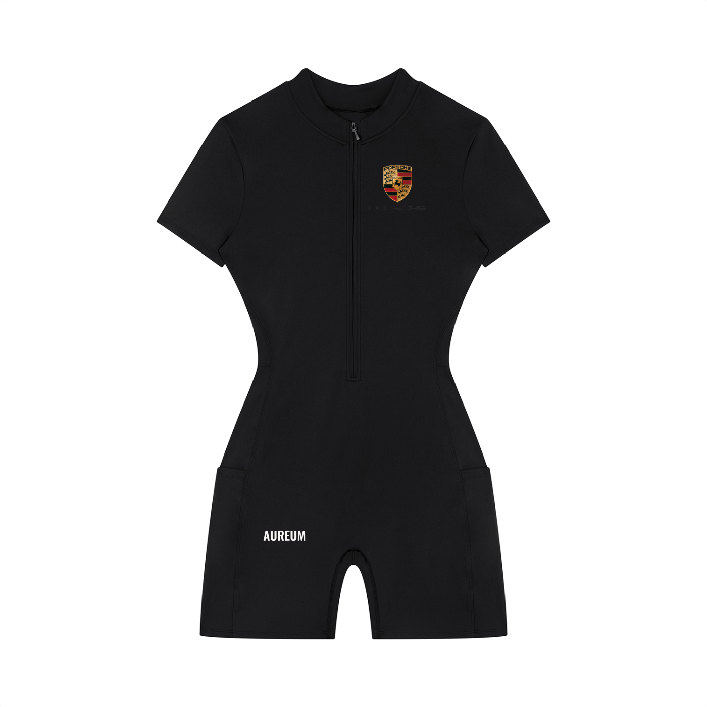 AUREUM x PORSCHE GIRL Women's Short Sleeve Romper