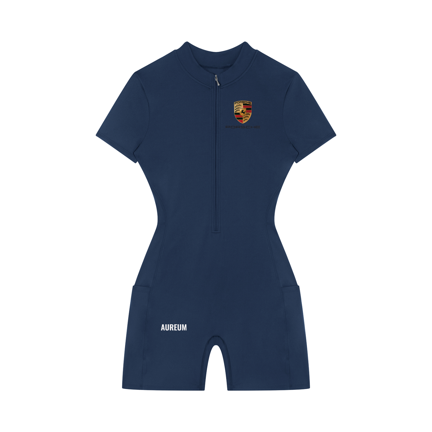 AUREUM x PORSCHE GIRL Women's Short Sleeve Romper