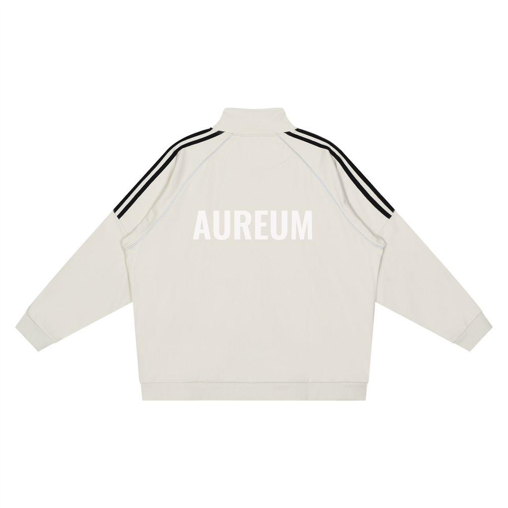 A/C Reflection Striped Raglan Sleeve  Jacket