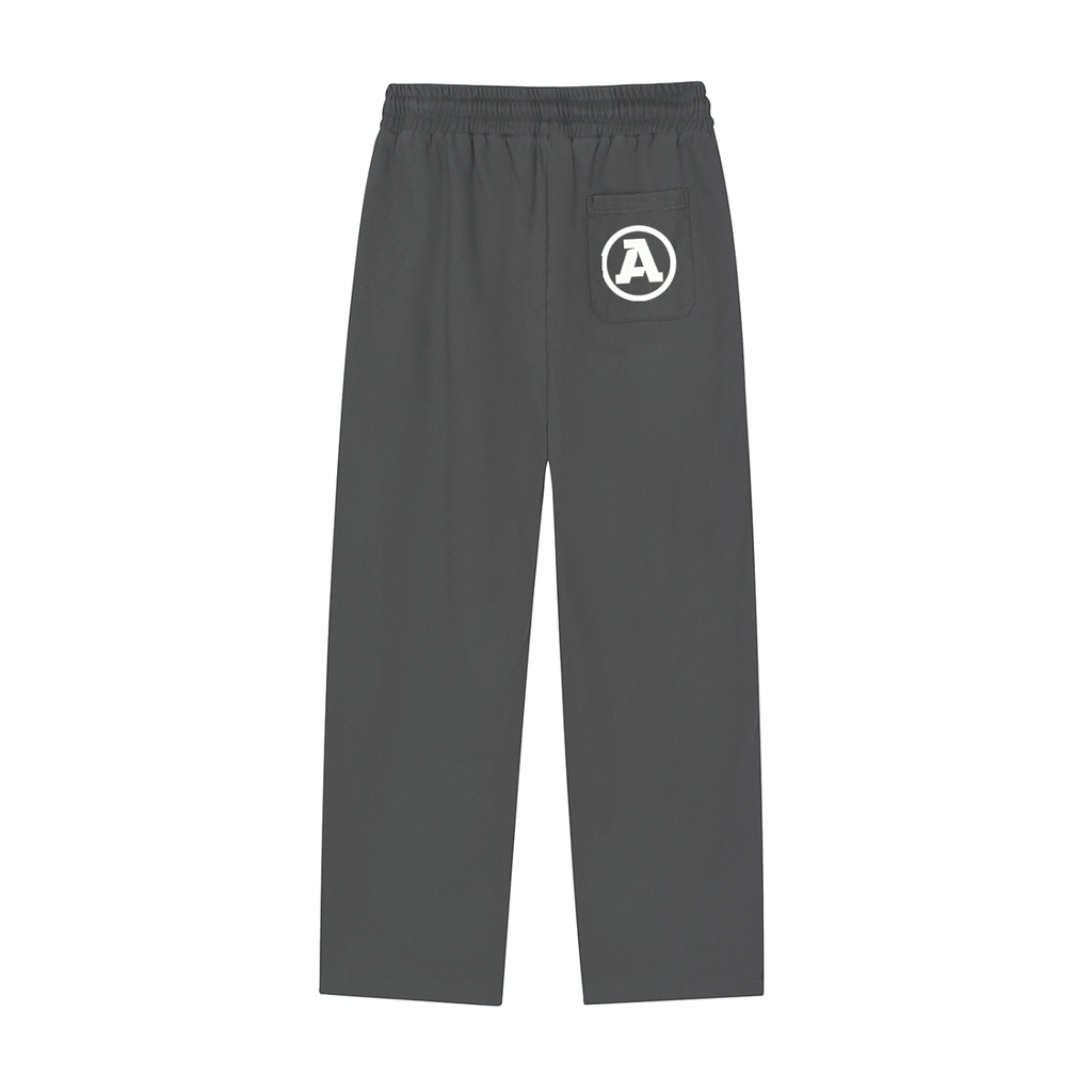 AUR-EUM Reflection Striped Straight-Leg Sweatpants