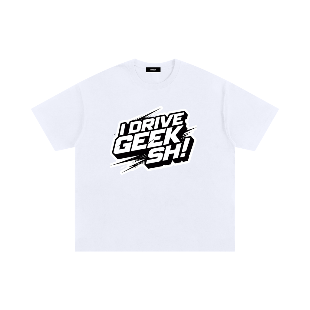 Geek Sh! Unisex Oversized Cotton T-Shirt