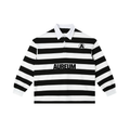 W/B AUREUM Color Block Stripe Polo Shirt