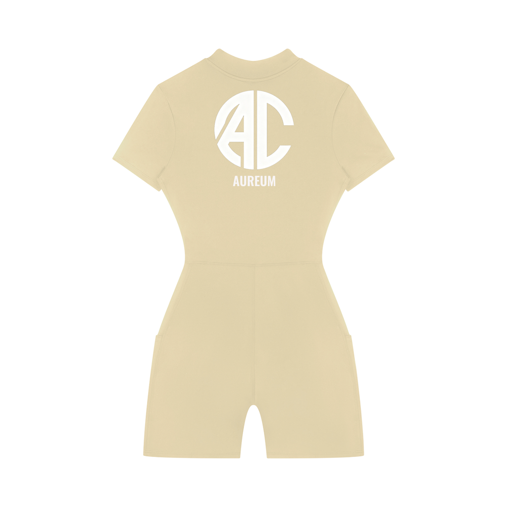 AUREUM x PORSCHE GIRL Women's Short Sleeve Romper
