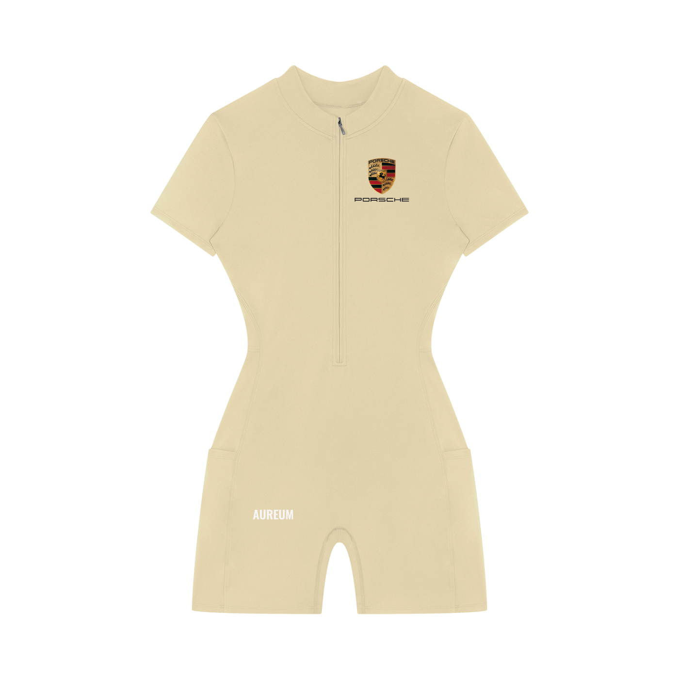 AUREUM x PORSCHE GIRL Women's Short Sleeve Romper