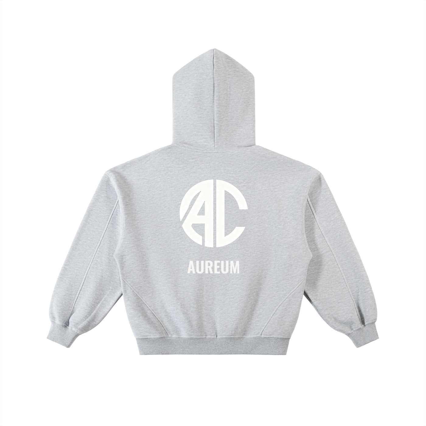 AUREUM Boxy Fleece Zip Hoodie