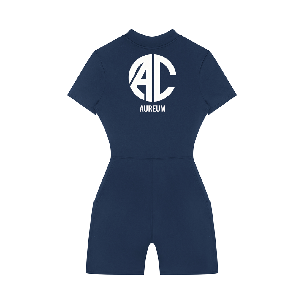 AUREUM x PORSCHE GIRL Women's Short Sleeve Romper