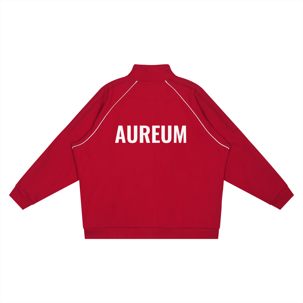 A/C Reflection Striped Raglan Sleeve  Jacket