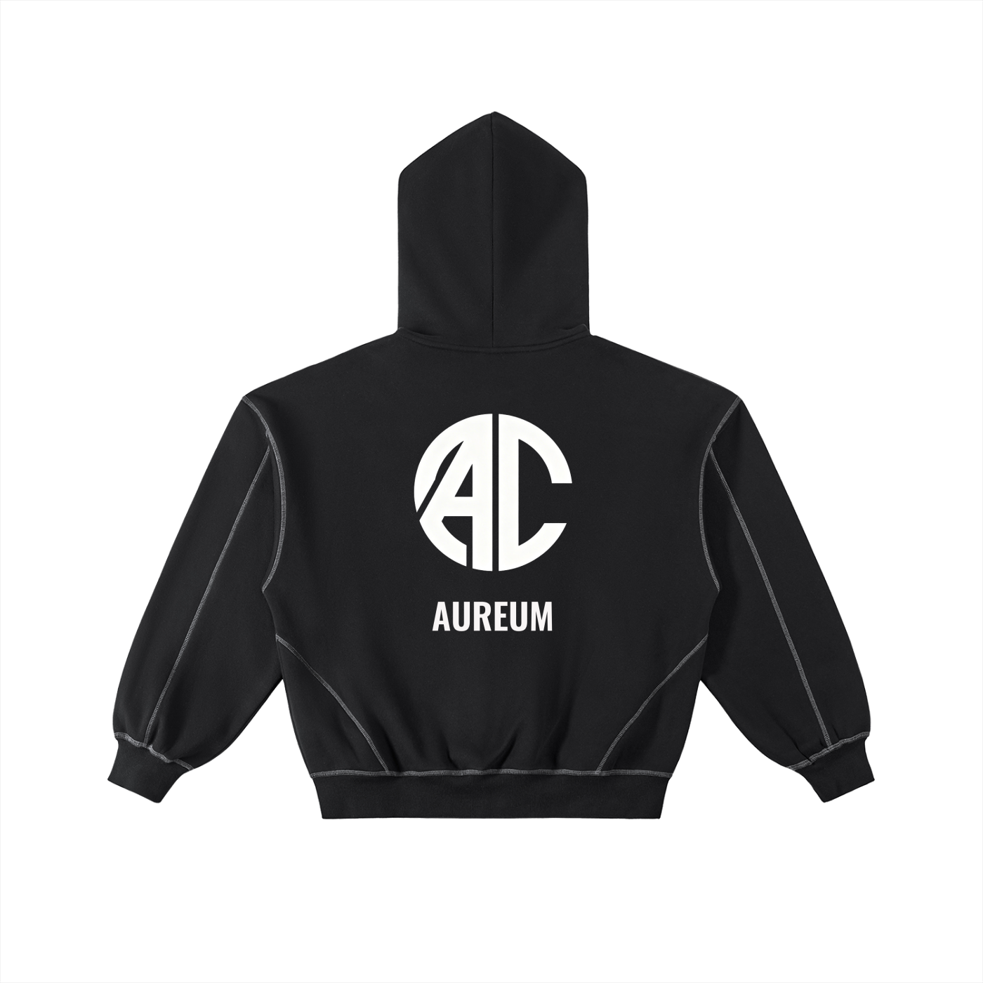 AUREUM Boxy Fleece Zip Hoodie